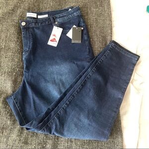 Eloquii Navy Blue Denim Pants